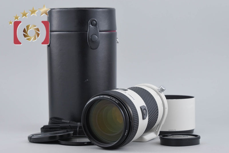 Minolta HIGH SPEED AF APO TELE ZOOM 80-200mm f/2.8 G