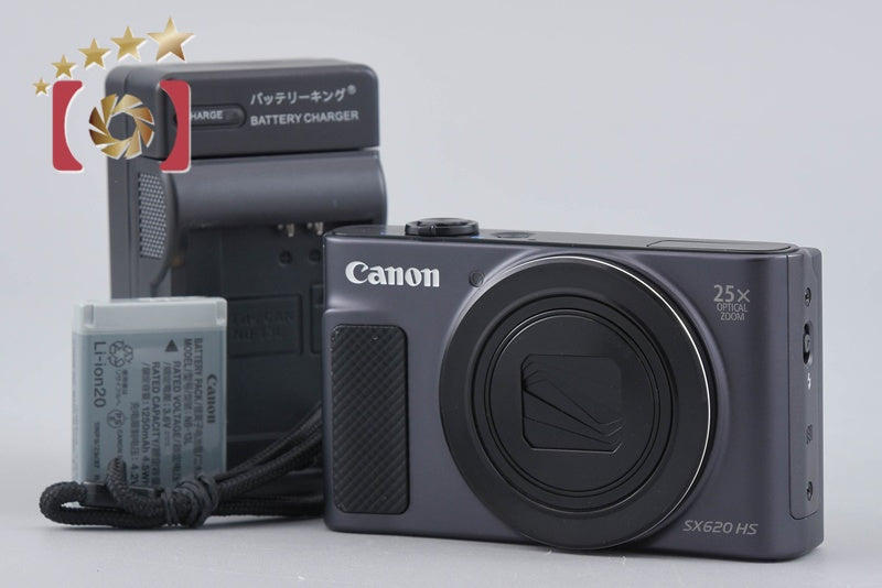 Canon PowerShot SX620 HS Black 20.2 MP Digital Camera