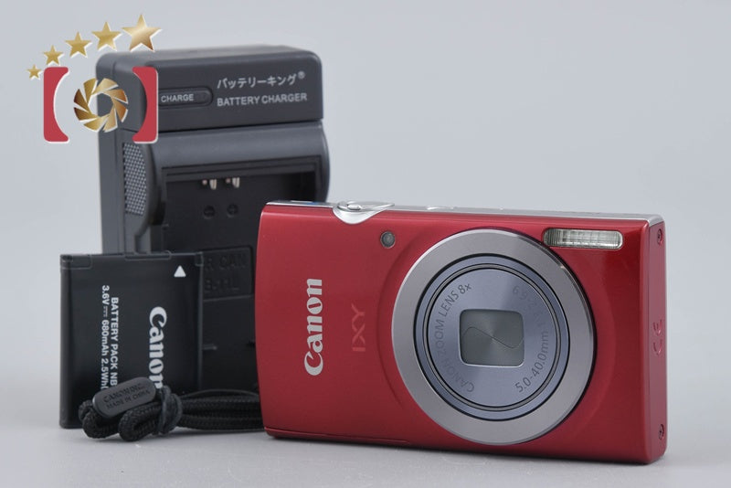 Canon IXY 150 Red 20.0 MP Digital Camera