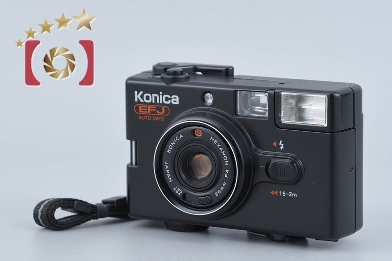 Konica EFJ AUTO DATE 35mm Point & Shoot Film Camera