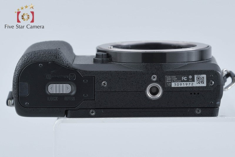 Sony α5100 ILCE-5100 Black 24.3MP Digital Mirrorless Camera [Multiple Languages]