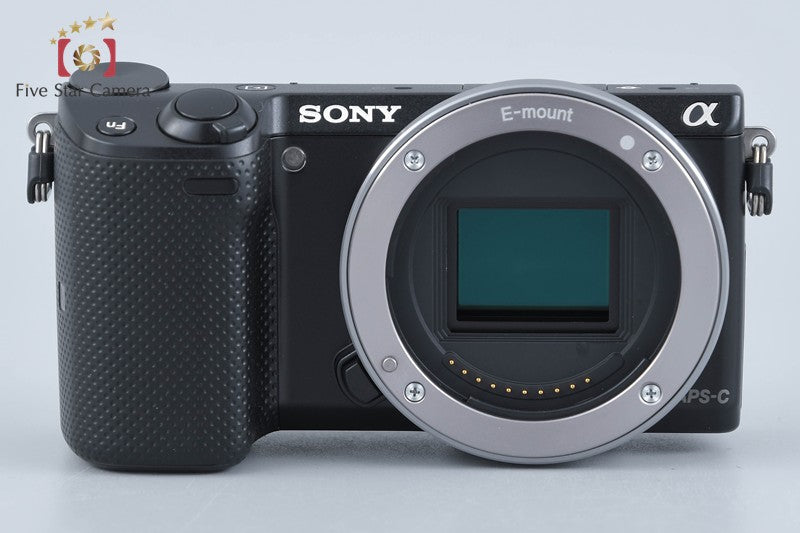 Sony α NEX-5T Black 16.1 MP Digital Camera 16-50 Lens [Multiple Languages]