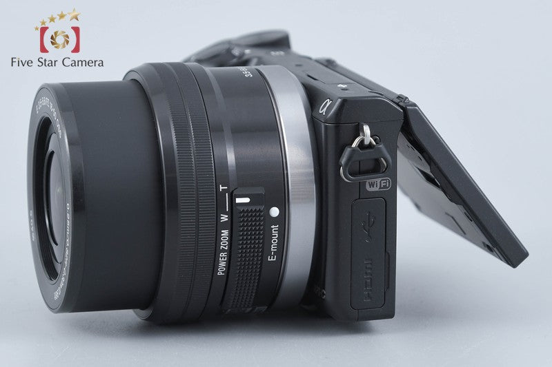 Sony α NEX-5T Black 16.1 MP Digital Camera 16-50 Lens [Multiple Languages]