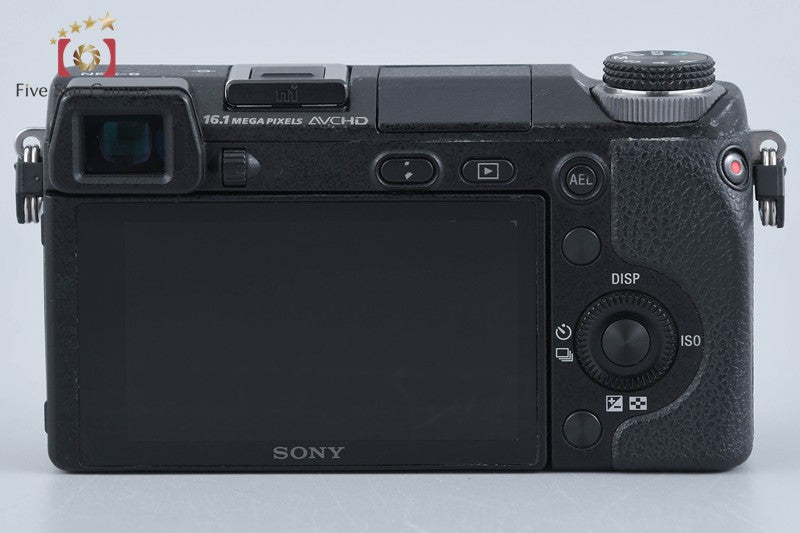 Sony α NEX-6 Black 16.1 MP Digital Camera 16-50 Lens [Multiple Languages]
