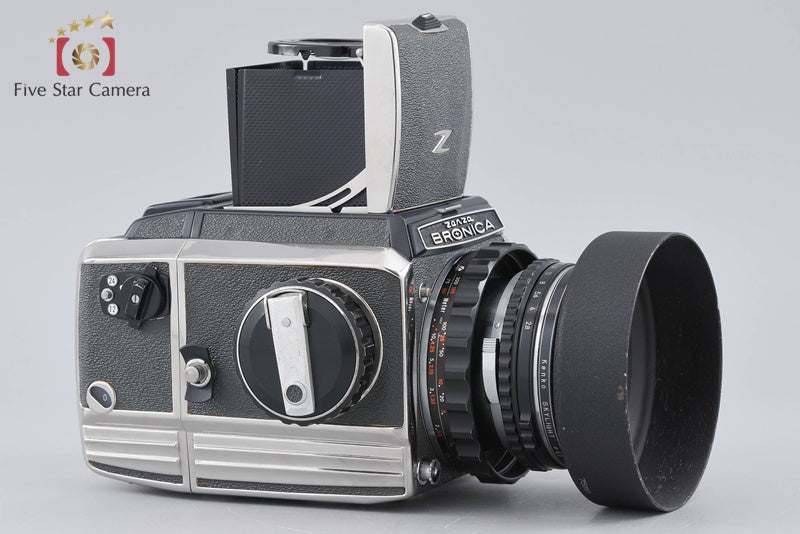 Zenza Bronica S2 Early Model Silver + Nikon NIKKOR-P 75mm f/2.8