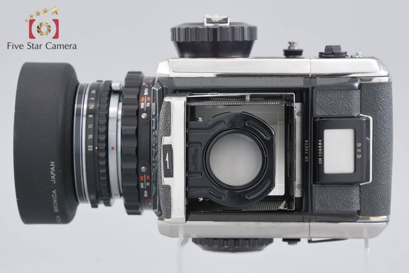 Zenza Bronica S2 Early Model Silver + Nikon NIKKOR-P 75mm f/2.8
