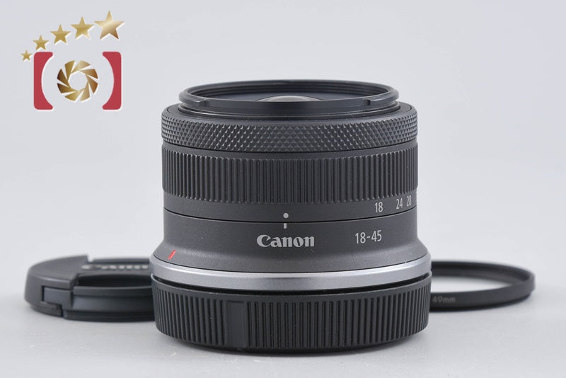 Canon RF-S 18-45mm f/4.5-6.3 IS STM Black