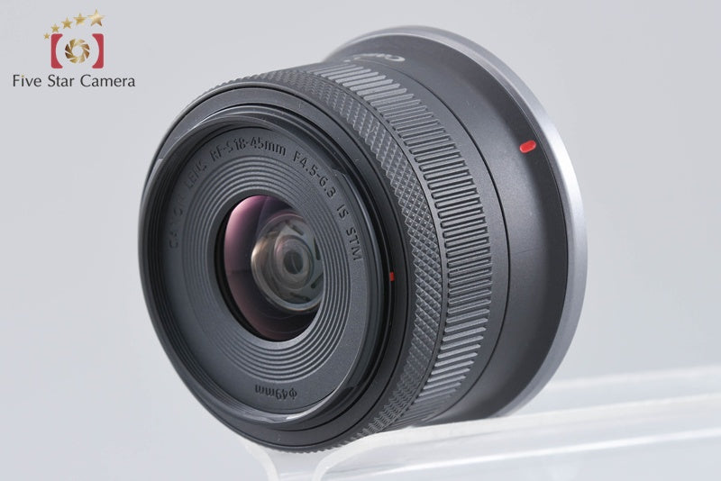 Canon RF-S 18-45mm f/4.5-6.3 IS STM Black