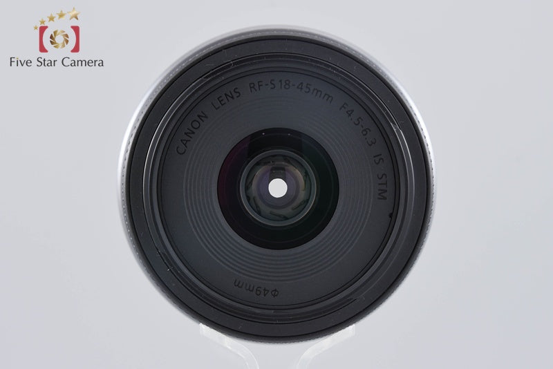 Canon RF-S 18-45mm f/4.5-6.3 IS STM Black