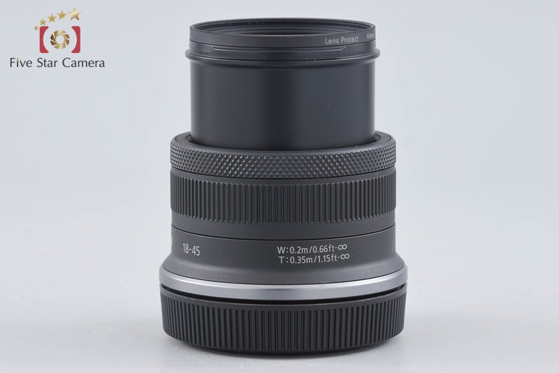 Canon RF-S 18-45mm f/4.5-6.3 IS STM Black