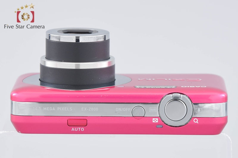 Casio EXILIM EX-Z800 Cherry Pink 14.1 MP Digital Camera