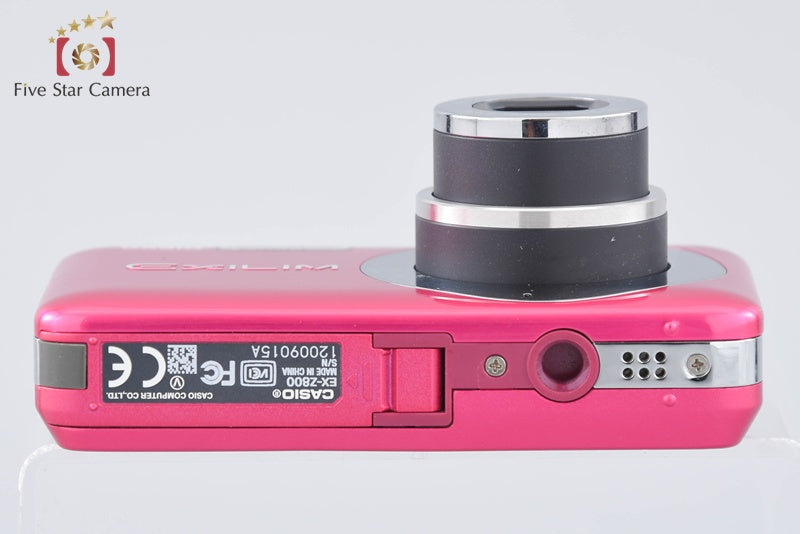 Casio EXILIM EX-Z800 Cherry Pink 14.1 MP Digital Camera
