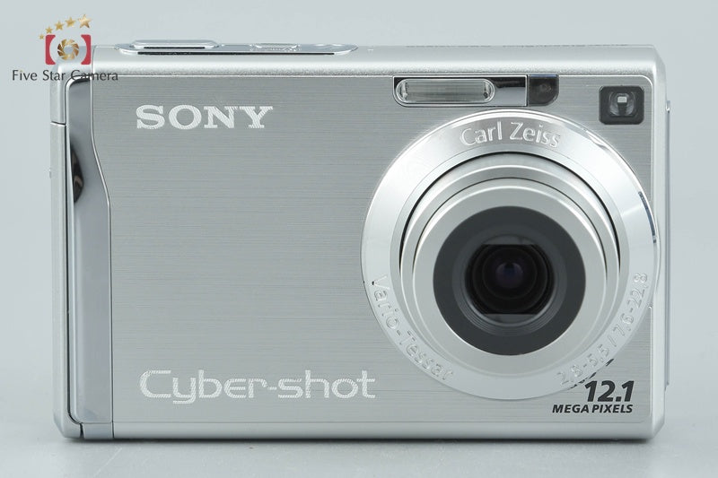 SONY Cyber-shot DSC-W200 Silver 12.1 MP Digital Camera [Japanese Language Only]