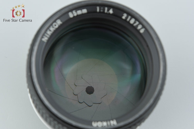 Nikon Ai-S NIKKOR 85mm f/1.4