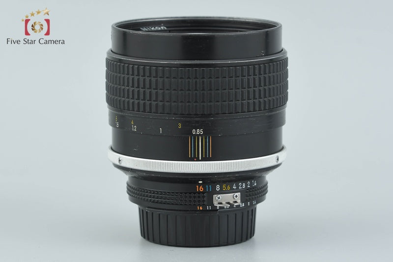 Nikon Ai-S NIKKOR 85mm f/1.4