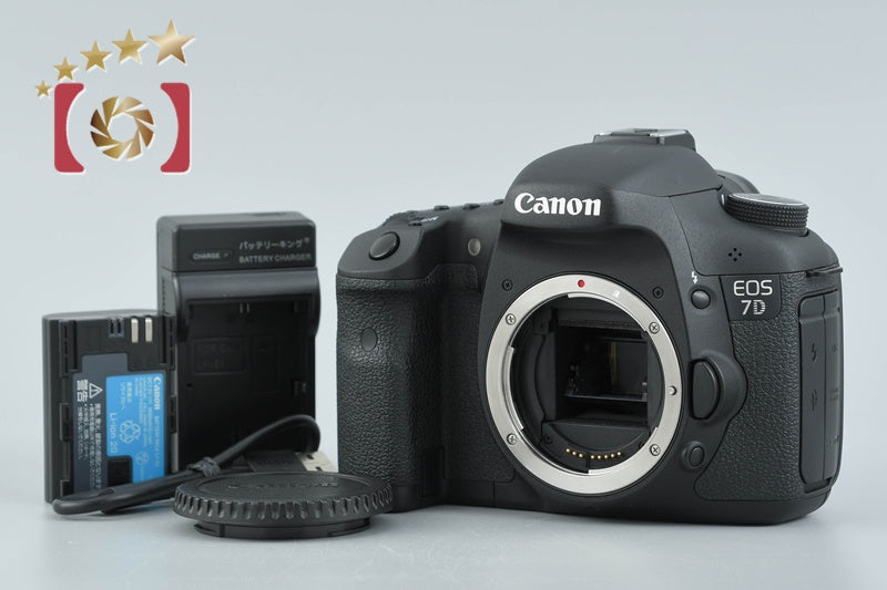 "Shutter count 5,059" Canon EOS 7D 18.0 MP Digital SLR Camera Body
