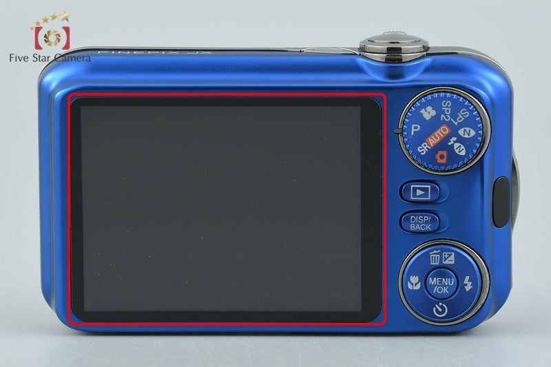 Fujifilm FinePix JX400 Blue 16.0 MP Digital Camera