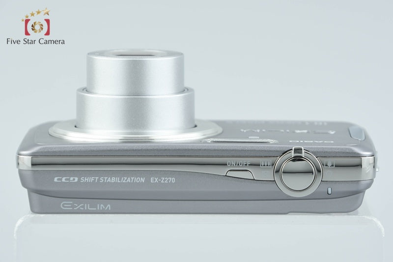 CASIO EXILIM ZOOM EX-Z270 Gray 10.1 MP Digital Camera