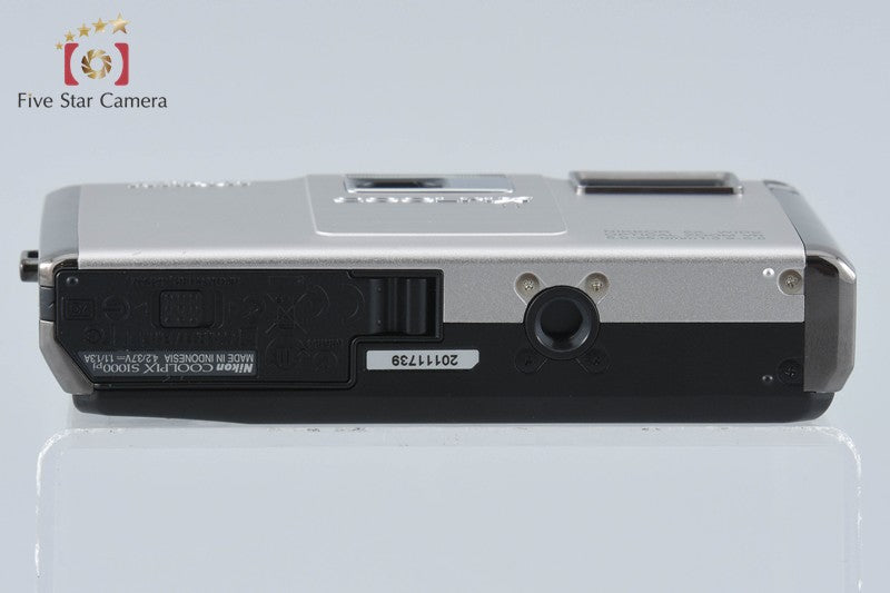 Nikon COOLPIX S1000pj Silver 12.1 MP Digital Camera