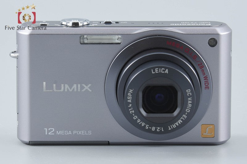 Panasonic LUMIX DMC-FX100 Blade Silver 12.2 MP Digital Camera