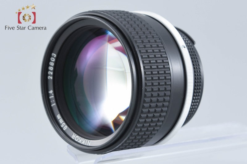 Nikon Ai-S NIKKOR 85mm f/1.4 2026.07 Overhauled!!