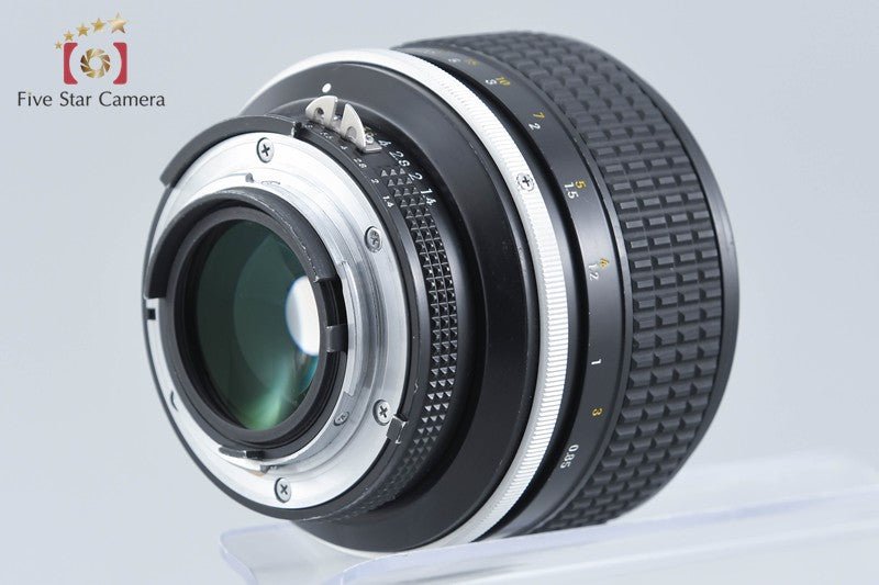 Nikon Ai-S NIKKOR 85mm f/1.4 2026.07 Overhauled!!