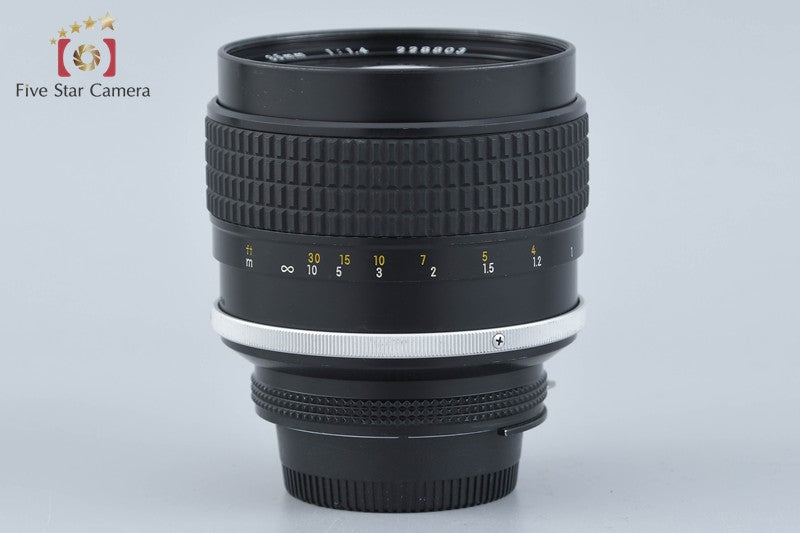 Nikon Ai-S NIKKOR 85mm f/1.4 2026.07 Overhauled!!