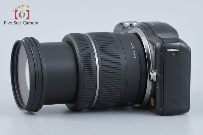 Panasonic LUMIX DMC-GF3 Black 12.1 MP 14-42 Lens [Japanese Language Only]