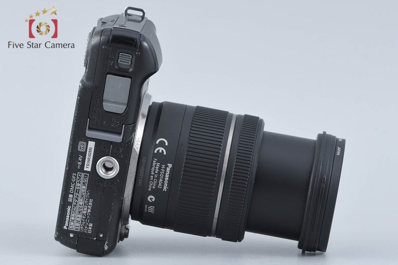 Panasonic LUMIX DMC-GF3 Black 12.1 MP 14-42 Lens [Japanese Language Only]