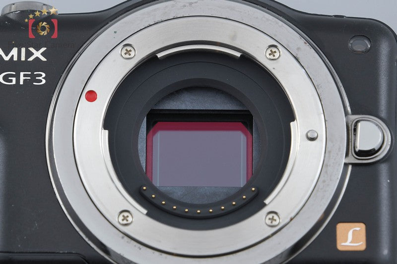 Panasonic LUMIX DMC-GF3 Black 12.1 MP 14-42 Lens [Japanese Language Only]