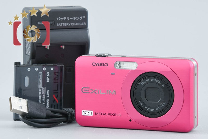 Casio EXILIM EX-Z90 Pink 12.1 MP Digital Camera