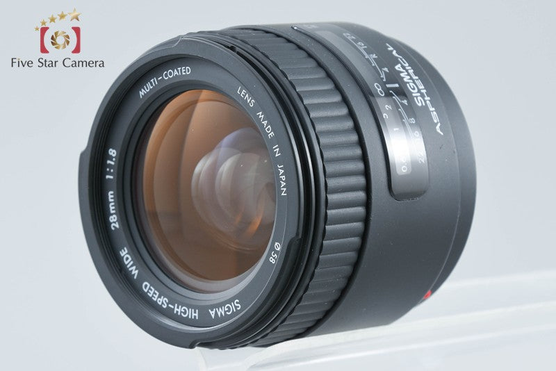 Sigma High Speed Wide 28mm f/1.8 Aspherical for Sony / Minolta A Mount Lens