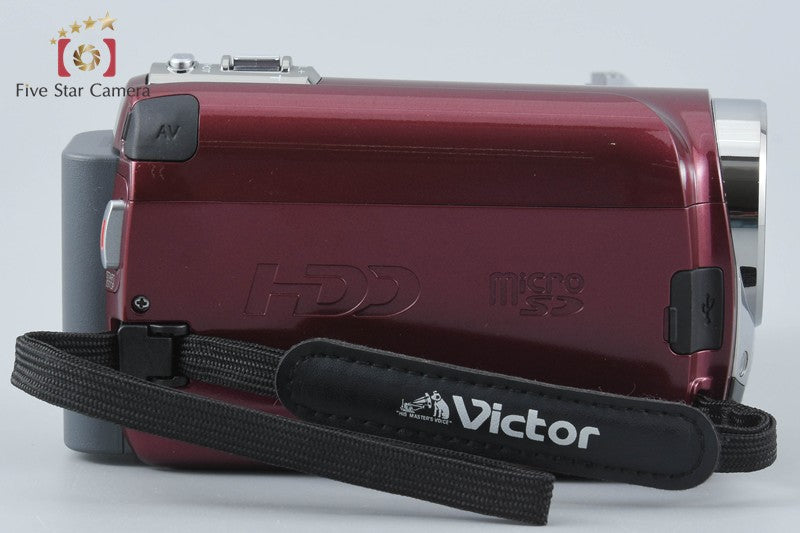 JVC Everio GZ-MG650 Red Digital Video Camcorder [Japanese Language Only]