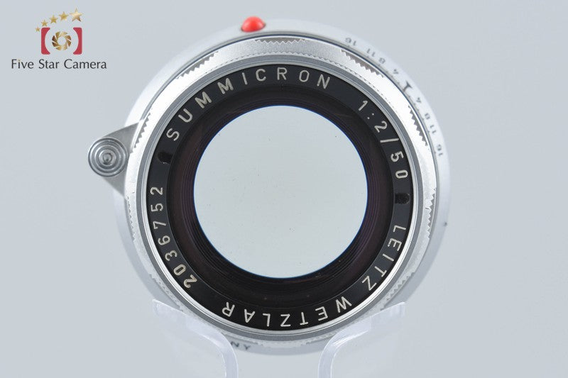 Leica SUMMICRON 50mm f/2 1st Later Model Leica M Mount