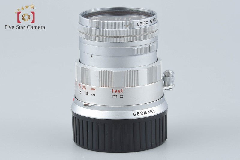 Leica SUMMICRON 50mm f/2 1st Later Model Leica M Mount
