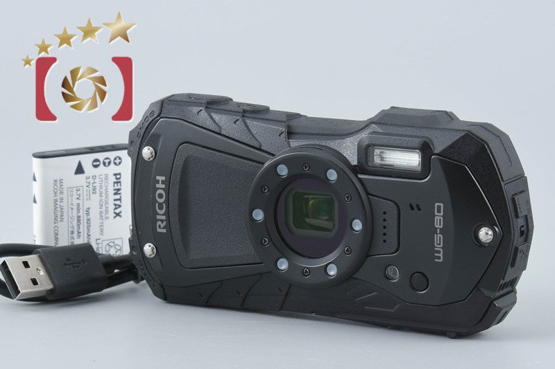 "Shutter count 3,155" Ricoh Pentax WG-80 Black 16.0 MP Waterproof Action Camera
