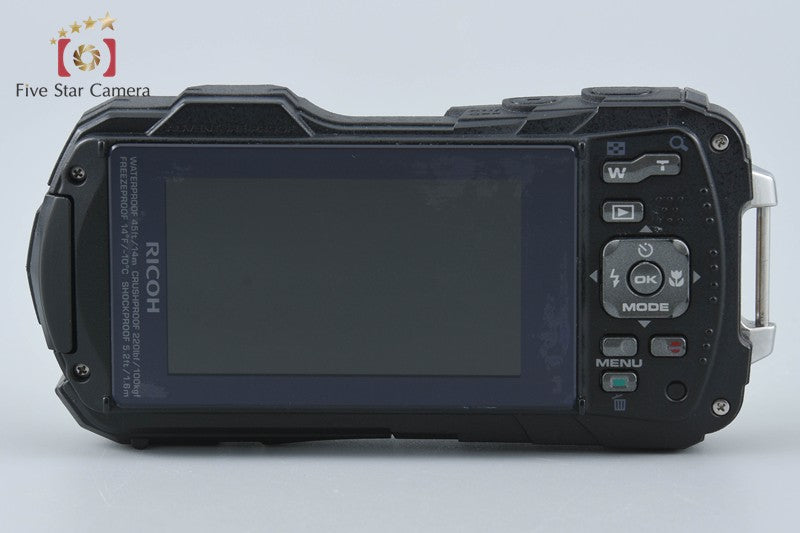 "Shutter count 3,155" Ricoh Pentax WG-80 Black 16.0 MP Waterproof Action Camera