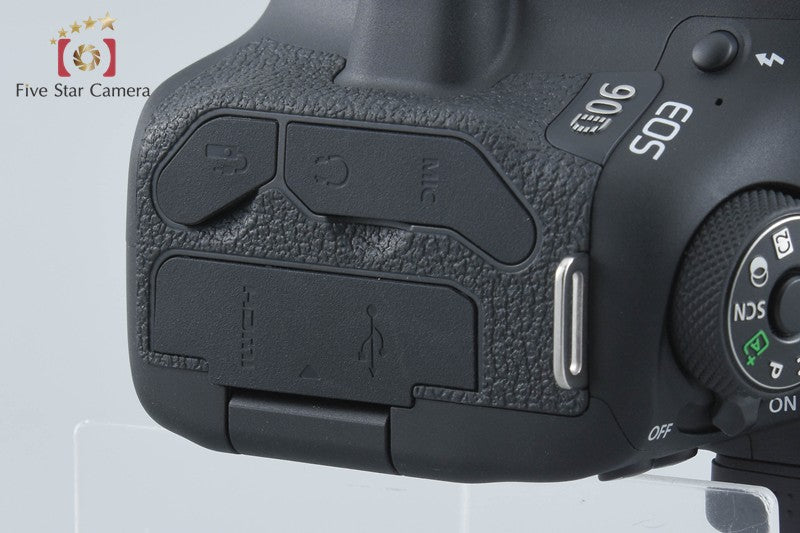 "Shutter count 1,000" Canon EOS 90D 32.2 MP Full Frame Digital SLR Camera Body