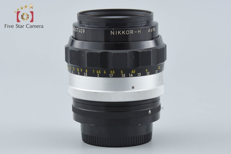 Nikon NIKKOR-H Auto 85mm f/1.8 Non Ai Lens