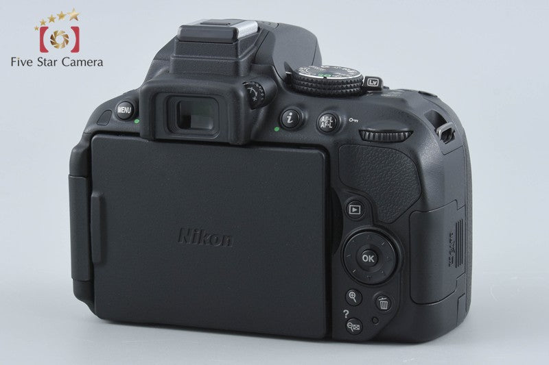 "Shutter count 2,855" Nikon D5300 Black 24.2 MP DSLR Camera Body