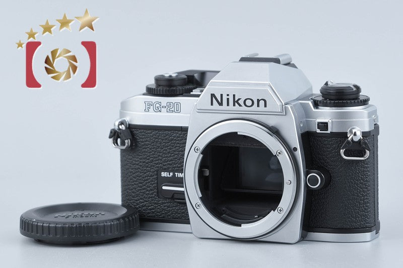 Nikon FG-20 Silver 35mm SLR Film Camera Body