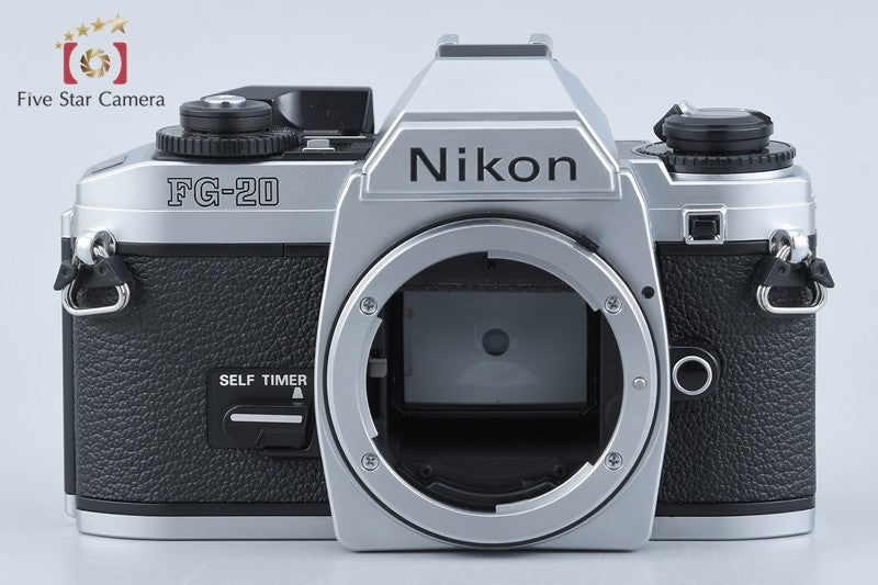 Nikon FG-20 Silver 35mm SLR Film Camera Body