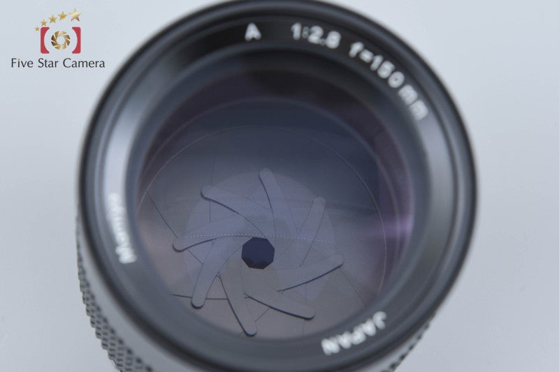 Mamiya A 150mm f/2.8 for 645 2026.07 Overhauled!!