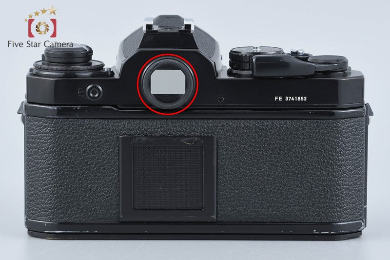 Nikon FE Black 35mm SLR Film Camera Body