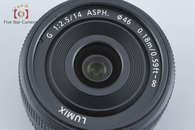 Panasonic LUMIX G 14mm f/2.5 ASPH. H-H014