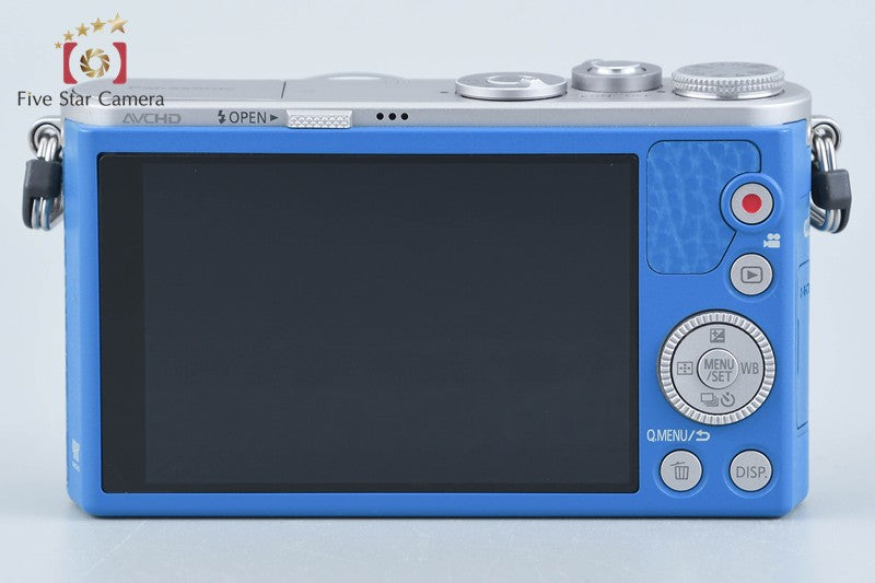 "Count 3,689" Panasonic LUMIX DMC-GM1S Blue 16.0 MP Mirrorless Camera