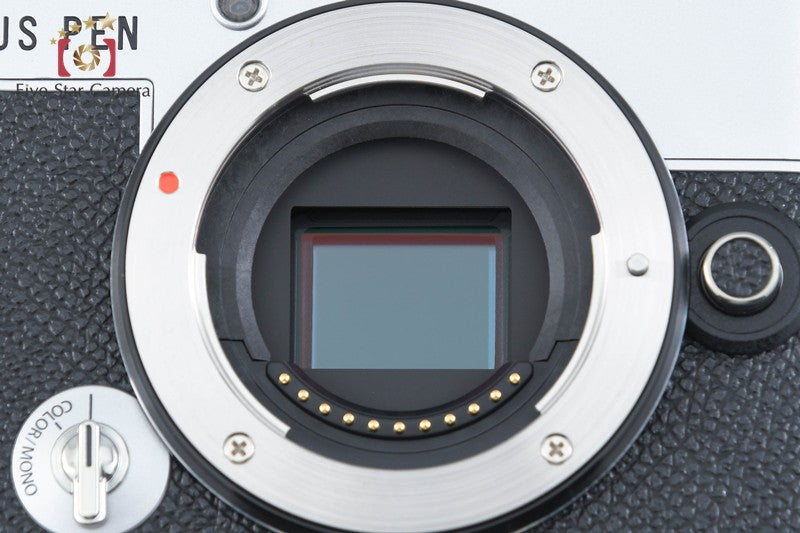 "Shutter count 2,077" Olympus PEN E-P7 Silver 20.3 MP EZ 14-42 40-150 Lenses