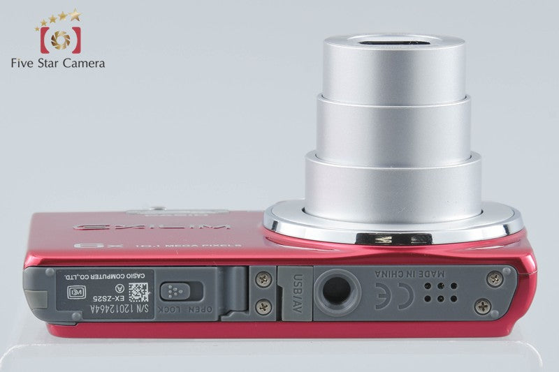 Casio EXILIM EX-ZS25 Red 16.1 MP Digital Camera
