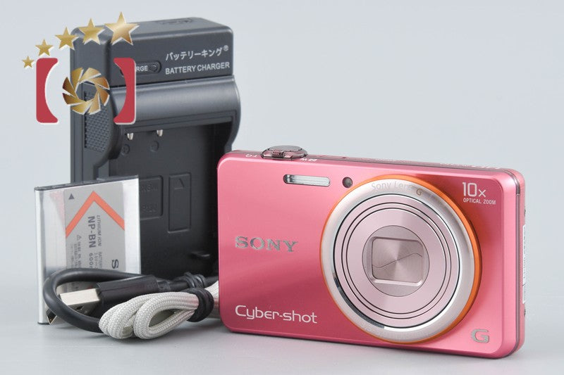 SONY Cyber-shot DSC-WX100 Pink 18.2 MP Digital Camera [Multiple Languages]