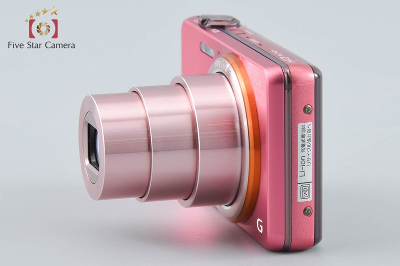 SONY Cyber-shot DSC-WX100 Pink 18.2 MP Digital Camera [Multiple Languages]